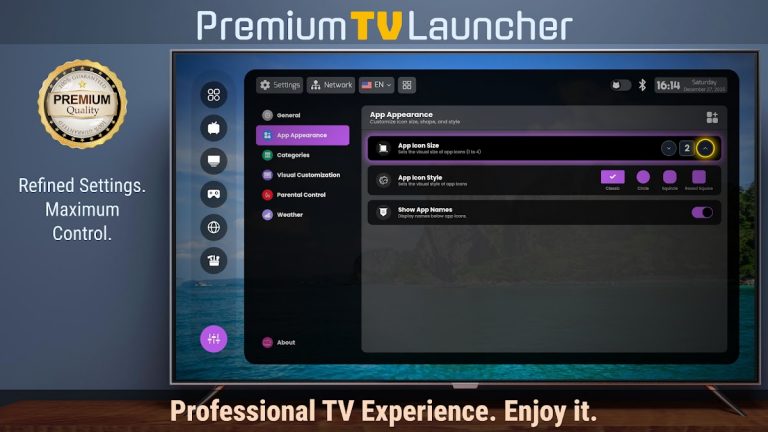 TV Launcher Premium Smart UI — скриншот 4