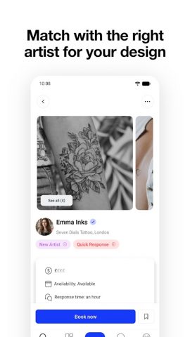 Tattoodo: Book Tattoo Artists — скриншот 2
