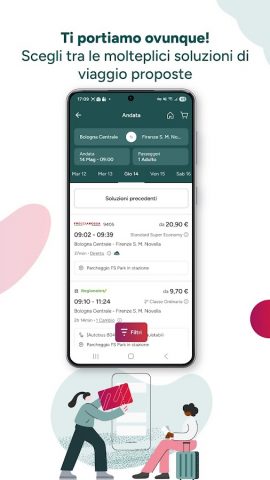 Trenitalia, orari, biglietti — скриншот 2