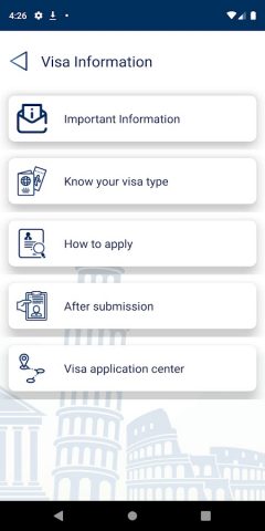 VFS Global — скриншот 5