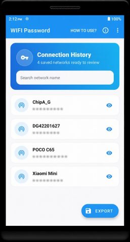 Восстановление Wi-Fi Пароль — скриншот 5