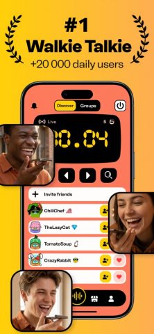 Walkie Talkie — All Talk App — скриншот 1
