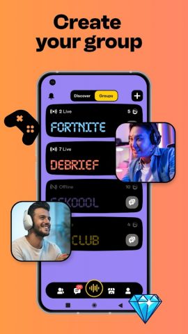 Walkie Talkie — All Talk App — скриншот 3