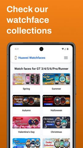 Watch faces for Huawei — скриншот 4