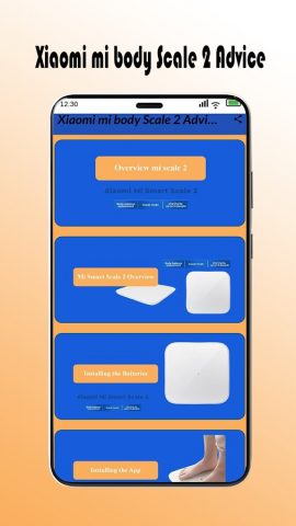 Xiaomi mi body Scale 2 Advice — скриншот 2