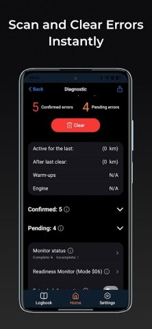 inCarDoc — OBD2 ELM327 Сканер — скриншот 3
