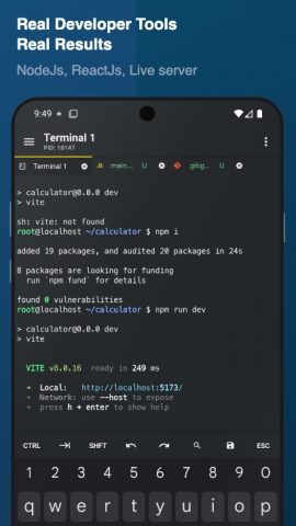 Acode — Terminal & AI Coding — скриншот 4