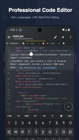 Acode — Terminal & AI Coding — скриншот 5