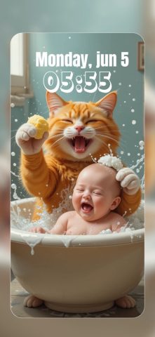 Белый Кот Крутые Обои HD — скриншот 5