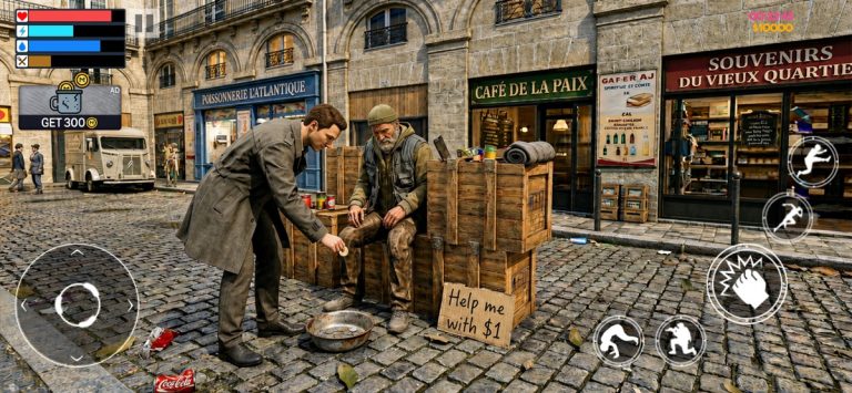 Бездомный: Выживание — скриншот 1