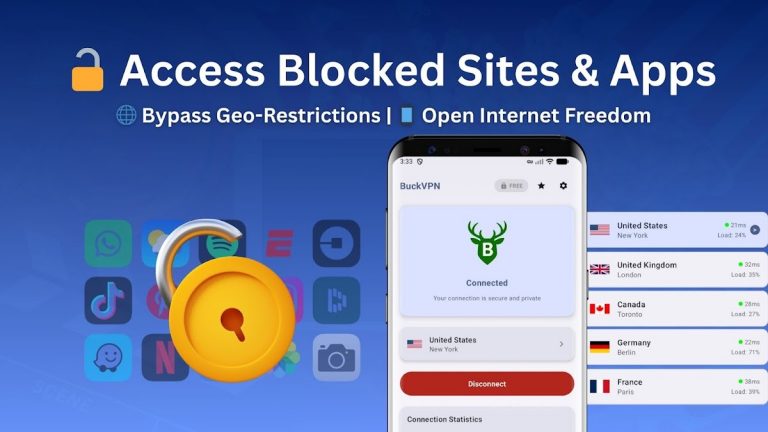 BuckVPN – Fast & Secure Proxy — скриншот 3