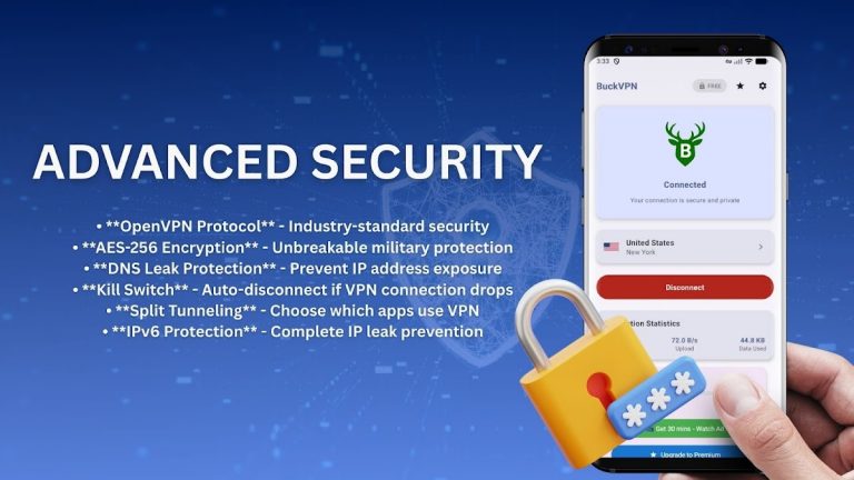 BuckVPN – Fast & Secure Proxy — скриншот 5