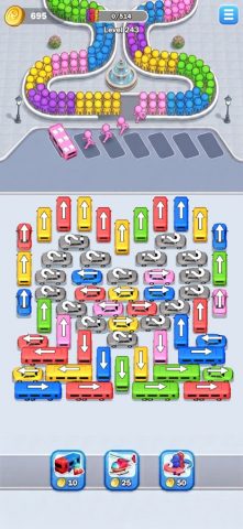 Car Jam 3D: игра головоломка — скриншот 1