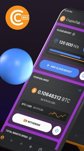 CryptoTab Browser Max Speed — скриншот 1