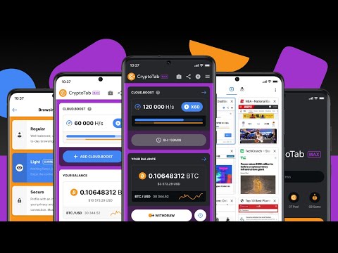 Обложка трейлера CryptoTab Browser Max Speed