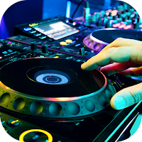Иконка DJ пульт-микшер и диджей пульт