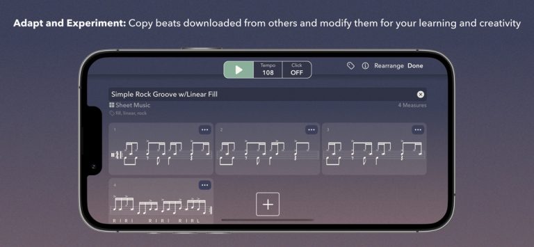 Drum Notation by Beat Note — скриншот 3