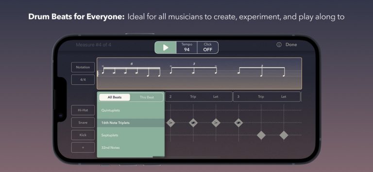 Drum Notation by Beat Note — скриншот 4