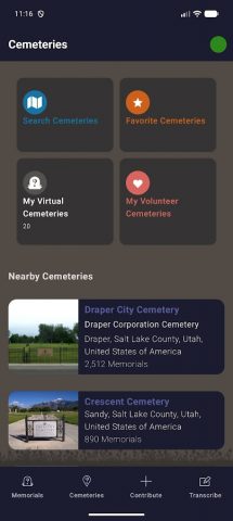 Find a Grave — скриншот 5