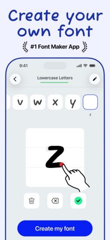 Font Maker: Create Your Font — скриншот 1