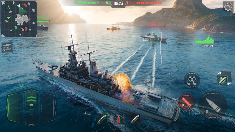 Force of Warships: Корабли PvP — скриншот 3
