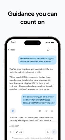 Google Health (Fitbit) — скриншот 5