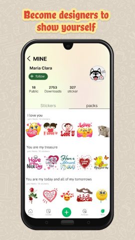 HD Sticker&Pack WAStickersApps — скриншот 5
