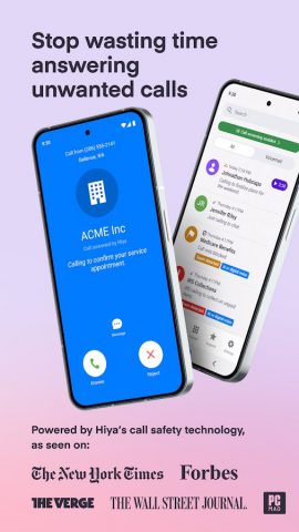 Hiya: Spam Blocker & Caller ID — скриншот 1