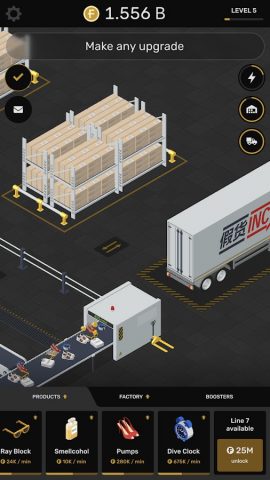 Idle Factory: Симулятор завода — скриншот 2