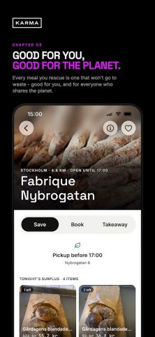 Karma — Save food with a tap — скриншот 3