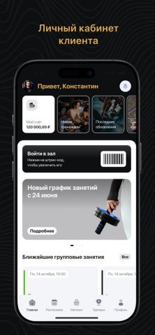 Lion Fitness — скриншот 2