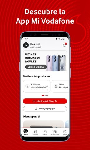 Mi Vodafone — скриншот 1