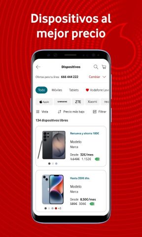 Mi Vodafone — скриншот 3