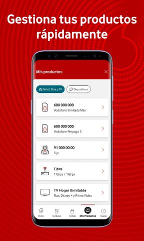 Mi Vodafone — скриншот 5