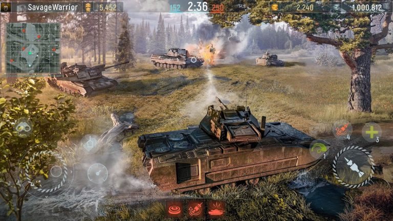 Modern Tanks・Экшен PvP Шутер — скриншот 1