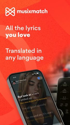 Musixmatch: lyrics finder — скриншот 1