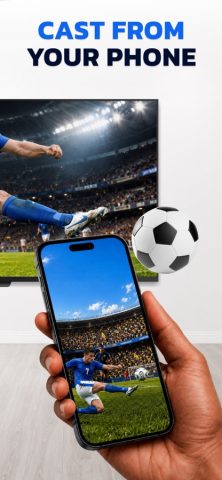 Projector: Cast Football on TV — скриншот 2