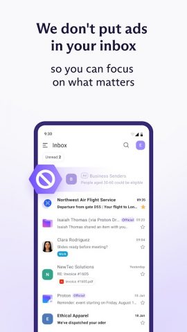 Proton Mail: Encrypted Email — скриншот 3