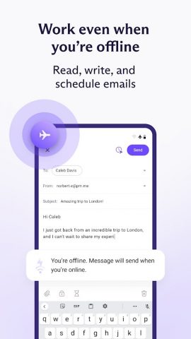 Proton Mail: Encrypted Email — скриншот 5