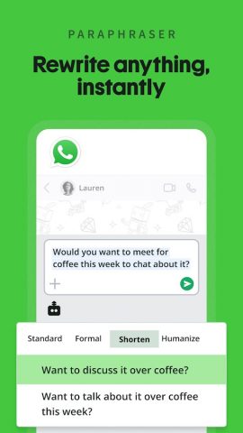 Quillbot: AI Writing Assistant — скриншот 3