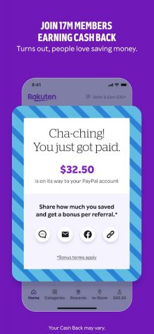 Rakuten: Cash Back and Deals — скриншот 4
