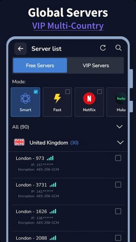 Rocket VPN — Secure Network — скриншот 4