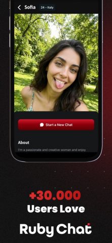 Ruby Chat: AI Girlfriend — скриншот 5