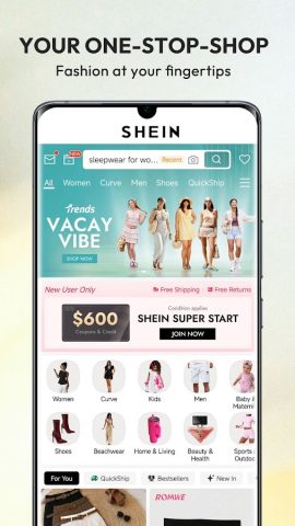 SHEIN-Shopping Online — скриншот 2