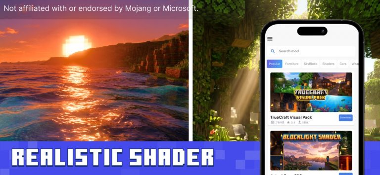 Шейдеры для Minecraft — скриншот 1