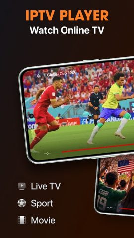 Smart IPTV Player, Online TV — скриншот 1