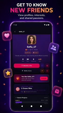 Snapwar — Meet, Chat & Play — скриншот 5