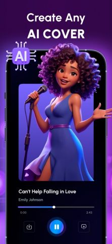 Создатель каверов на основе ИИ — скриншот 1