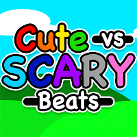Иконка Sprunki Cute vs Scary Beats