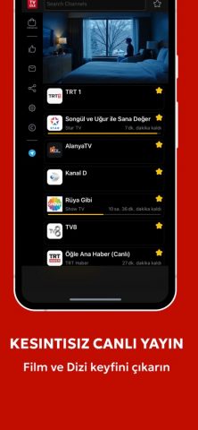 TV İZLE — Televizyon kanalları — скриншот 2